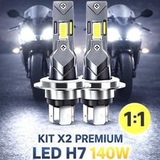 COPPIA LAMPADINE H7 140W 12V