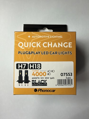 Lampade led phonocar 07553 - h7,