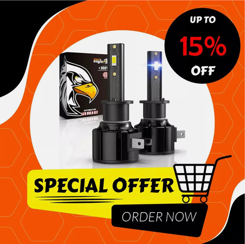 Easy eagle lampadine led - eagle, h7